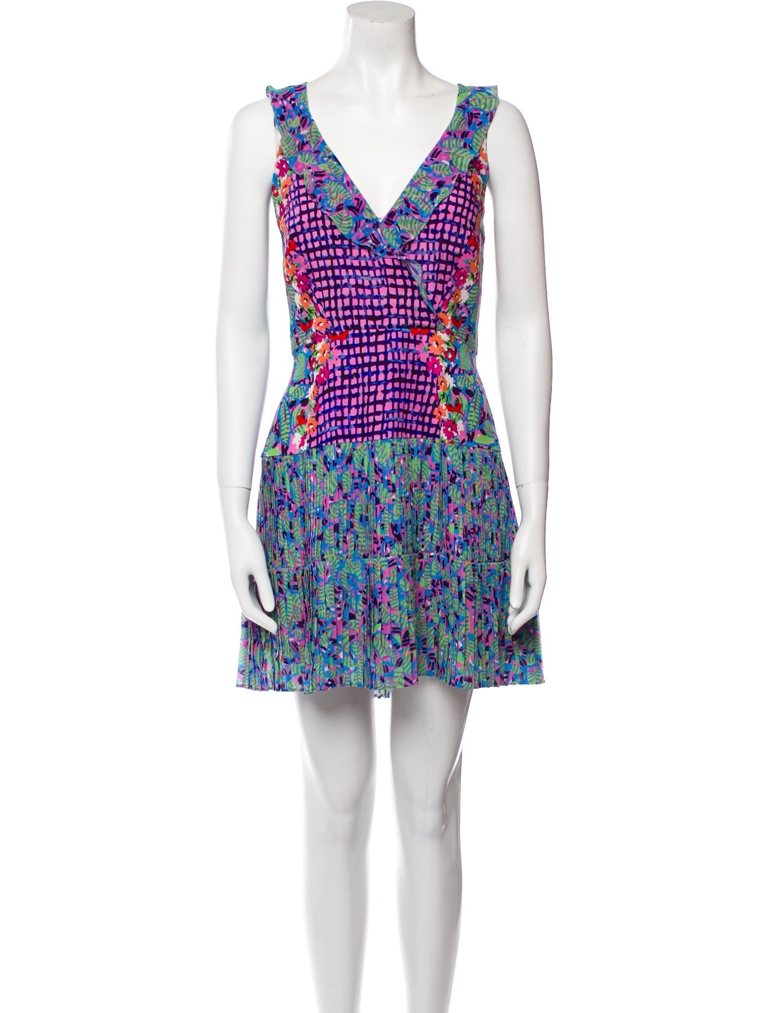 Saloni Silk Mini Dress w/ Tags